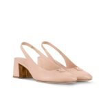 Louis Vuitton Swing Slingback Pump Nude 1Agufb