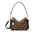 Louis Vuitton Side Trunk MM Monogram Canvas Brown 23Cm M27036