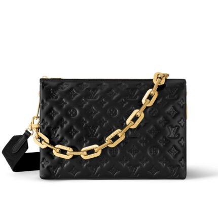 Louis Vuitton Coussin Mm Black 34Cm M21264
