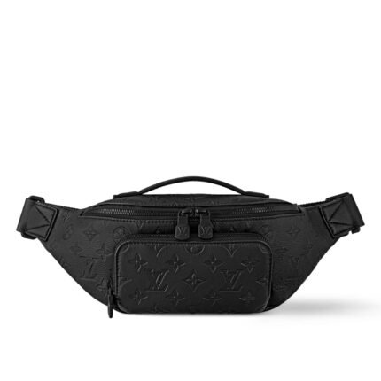 Louis Vuitton Rush Bumbag Monogram Shadow Black 30Cm M47058