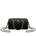 Chanel Bowling Bag Black 19Cm AS1897 B03795 94305