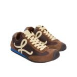 Loewe Ballet Runner 2.0 in nylon Brown Yellow And Blue LBR2282X11