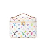 Louis Vuitton X Takashi Murakami Nice BB Multicolored White 24Cm M28340