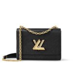 Louis Vuitton Twist PM Epi Black 19Cm M59402