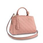 Louis Vuitton Montaigne Bb Monogram Empreinte Leather Pink 29Cm M44123