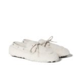 Miumiu Shearing Loafers Natural 5D525E 173 F0018 F 005