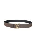 Louis Vuitton Lv Initiales Belt Brown 38Mm