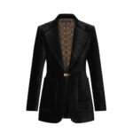 Louis Vuitton Velvet Schoolboy Blazer Black