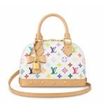 Louis Vuitton X Takashi Murakami Alma BB White Multicolor 24Cm M13078