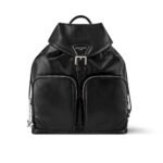 Louis Vuitton Montsouris Cargo Backpack Black 40Cm M13983