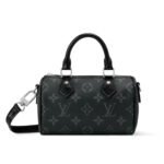 Louis Vuitton Nano Speedy Monogram Eclipse 16Cm M26573