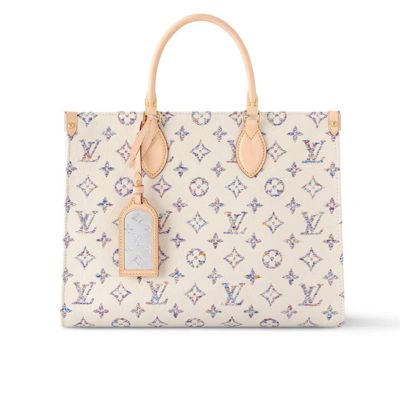 Thumbnail-48-6 Louis Vuitton Onthego Mm Multicolor Beige 35Cm M24708 - Image 1