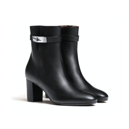 Hermes Saint Germain Ankle Boot Black H182102Z 02360