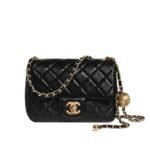 Chanel Classic Mini Crossbody Bag Black 16Cm