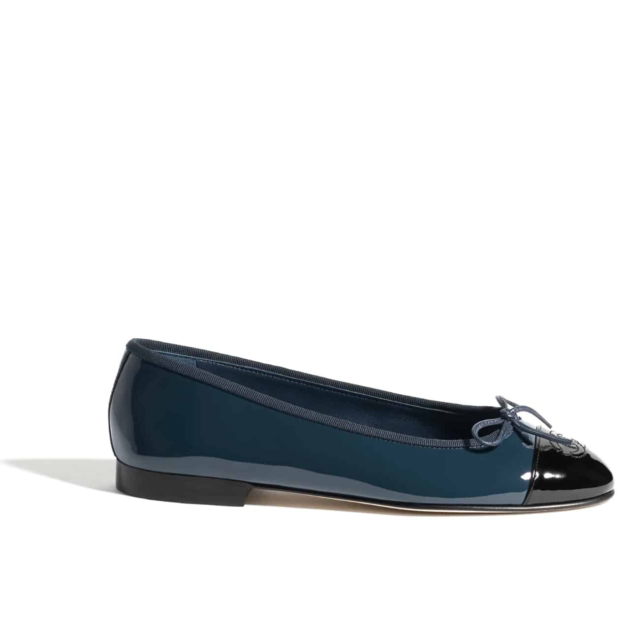 Thumbnail-51 Chanel Ballet Flats Navy Blue G02819 B19028 Nacis - Image 1