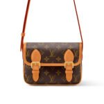Louis Vuitton Satchel Wearable Wallet Monogram Brown 19Cm M26805