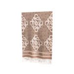 Loewe Anagram Scarf Beige 180Cm