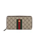 Gucci Gg Supreme Round Zipper 21Cm 90248668