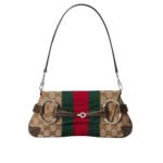 Gucci Horsebit Chain Small Shoulder Bag Beige 27Cm 764339 Facm2 8747