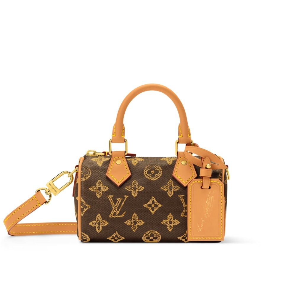 Thumbnail-9-11-1 Louis Vuitton Nano Speedy Monogram Origine Ebene 16Cm M27610 - Image 1