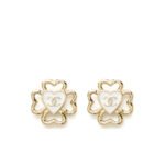 Chanel Stud Earrings In Gold Metal Abf311 B19851 Nafgv