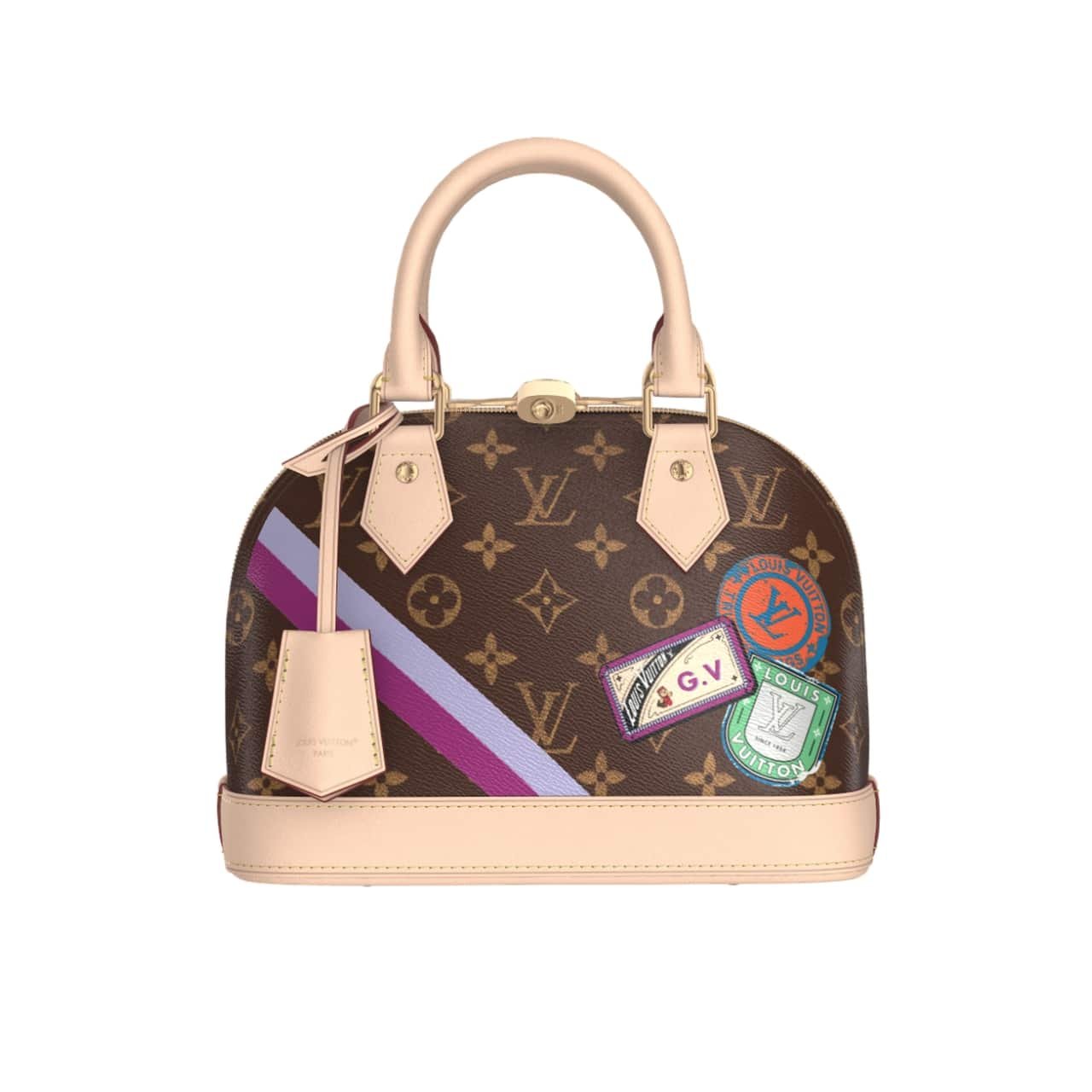 Thumbnail-9-5-3 Louis Vuitton Alma BB Mon Monogram Brown 23Cm P01917 - Image 1
