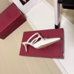 Valentino Garavani Rockstud Wispy Mule In Calfskin White 4W0S0Jb1Act 098 - Image 6