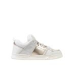 Valentino Garavani Open Skate Sneaker White And Gold