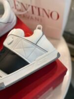 Valentino Garavani Open Skate Sneaker White And Black - Image 4