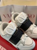 Valentino Garavani Open Skate Sneaker White And Black - Image 6
