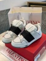 Valentino Garavani Open Skate Sneaker White And Black - Image 9