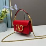 Valentino Locò Small Shoulder Bag In Red 20Cm 1W2B0K53Zxlm24 - Image 2