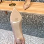 Valentino Garavani Vlogo Patent Leather Slingback Pump Pink - Image 3