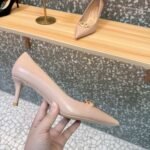 Valentino Garavani Vlogo Patent Leather Slingback Pump Pink - Image 5