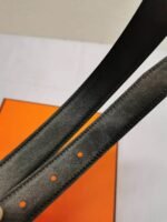 Hermes Belt Togo Swift Silver Buckle Brown 24Mm - Image 5