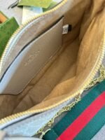 Gucci Ophidia Small Shoulder Bag Beige And White 25Cm 735132 Uulag 9682 - Image 4
