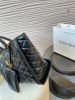 Saint Laurent Shopping Tote Bag Black 40Cm - Image 9