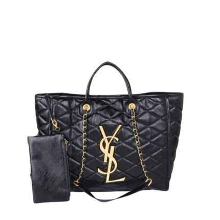 Saint Laurent Shopping Tote Bag Black 40Cm