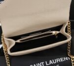 Saint Laurent College Medium In Quilted Leather Beige 24Cm 600279Brm072721 - Image 8
