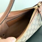 Gucci Gg Emblem Medium Shoulder Bag Beige And Dark Brown 22Cm 847449 Fad6L 9758 - Image 9