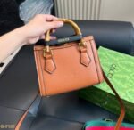 Gucci Diana Mini Tote Brown Bag 20Cm - Image 2