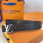 Louis Vuitton Lv Dimension 30Mm Double Sided Belt Black M8854U - Image 2
