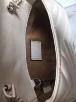 Gucci Women’S Natural Gg Marmont Leather Bag White 16.5Cm 699757 Um8Kv 9022 - Image 8