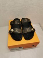 Louis Vuitton Bomdia Flat Comfort Mule Brown 1Aaw8H - Image 5