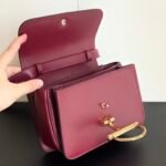 Gucci Siena Small Top Handle Bag Burgundy 19Cm - Image 6