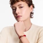 Louis Vuitton Bloom Bracelet Red M8916Z - Image 3