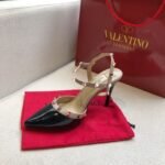 Valentino Rockstud Black Slingback - Image 4