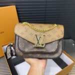 Gift Set: Louis Vuitton Passy Monogram Canvas With Mini Keychain And Know Zippy Coin - Image 5