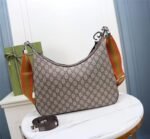 Gucci Gg Attache Large Shoulder Bag Beige Ebony 35Cm 702823 96Grn 4091 - Image 9