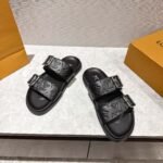 Louis Vuitton LV Venice Mule Black 1AHSJC - Image 3